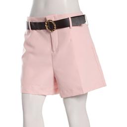 Juniors Love Tree Vertigo Belted Walk Shorts