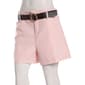 Juniors Love Tree Vertigo Belted Walk Shorts - image 1