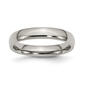 Mens Endless Affection&#40;tm&#41; 4mm Titanium Brushed Wedding Band - image 1