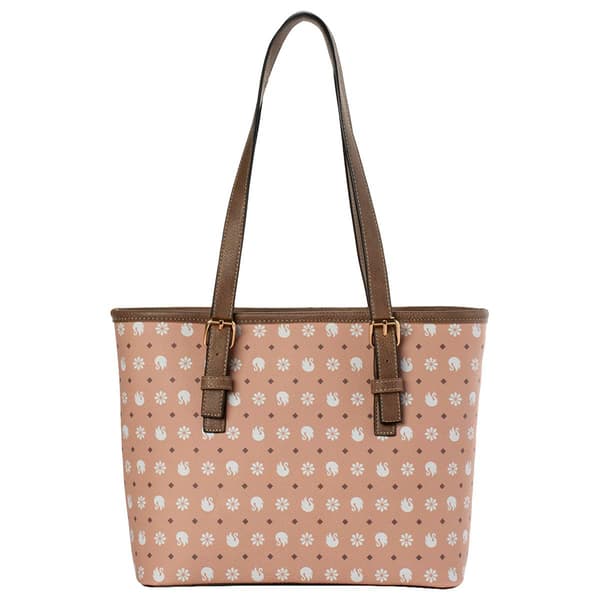 Gloria Vanderbilt Daisy Logo Inlay Camera Crossbody