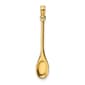 Unisex Gold Classics&#40;tm&#41; 14kt Gold Polished 3D Spoon Charm - image 1