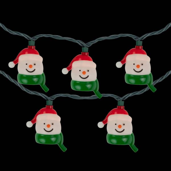 Northlight Seasonal 10ct. Snowman Christmas Light Set