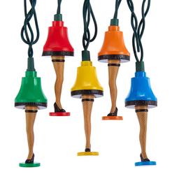 Kurt S. Adler UL A Christmas Story(tm) Colorful Leg Lamp Light Set