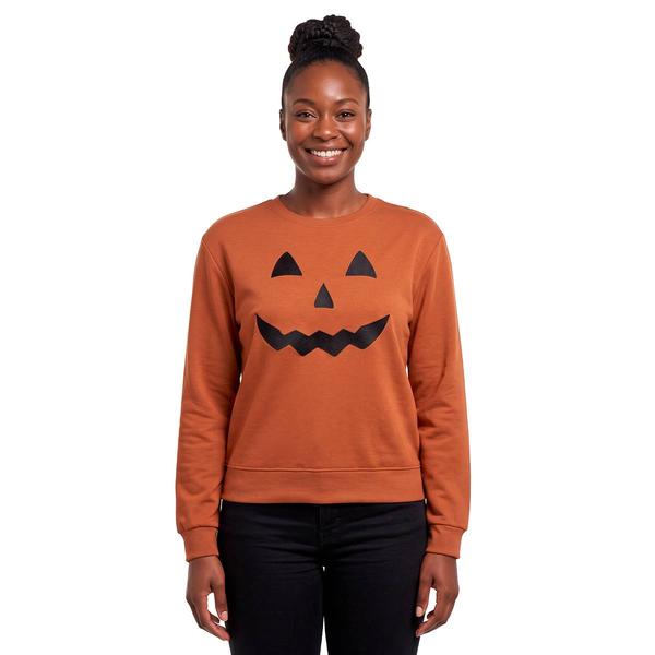 Womens Remi James Long Sleeve Pumpkin Sweatshirt
