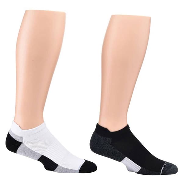 Mens Dr. Motion 2pk. Color Block Socks - image 