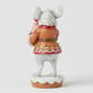 Jim Shore Gingerbread Mouse Boy Christmas Figurine - image 2