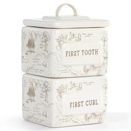 Baby Unisex Demdaco Pooh 1St Tooth And Curl Keepsake