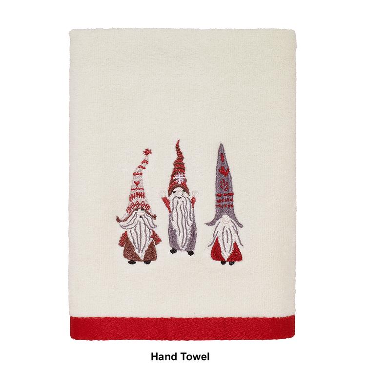 Avanti "Gnome for the Holidays" Holiday Hand Towel