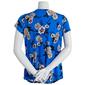 Womens NY Collection 3/4 Sleeve Knit Crepe Floral Blouse - image 2