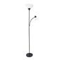 Simple Designs Floor Lamp with Reading Light - image 1