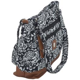 Stone Mountain Quilted Donna Tote - Black/White