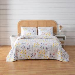 FreshFolds Marianne 3pc. Reversible Colorful Floral Quilt Set