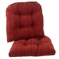 Klear Vu The Gripper(R) 2pc. Polar Chenille Tufted Chair Cushions - image 1