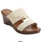 Womens Italian Shoemakers Kadee Wedge Sandals - image 6