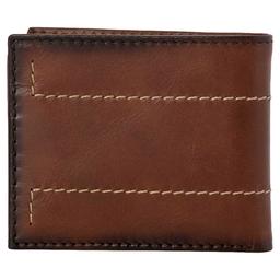 Mens Columbia Leather Extra Capacity Bifold Wallet