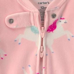 Baby Girl (12-24M) Carter''s® DreamPlush Unicorn Footed Pajamas