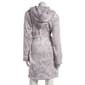 Womens Danskin Line Floral Luxe Plush Hooded Wrap Robe - image 2