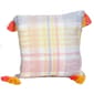 Donna Sharp Coral Crush Patch Decorative Pillow - 18x18 - image 2