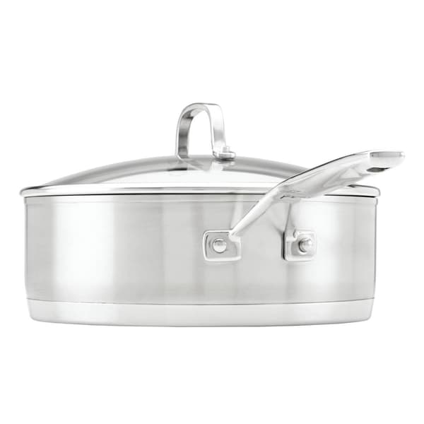 KitchenAid&#174; Stainless Steel 3-Ply Base 4.5qt. Saut&#233; Pan