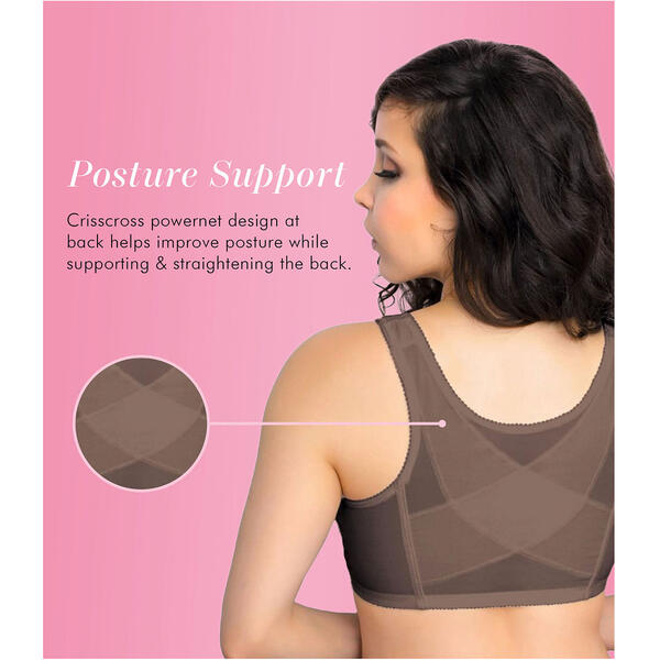 Womens Exquisite Form Fully&#174; Front Close Wire-Free Posture Bra565