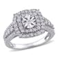 Diamond Classics(tm) 10kt. White Gold 1/2ctw. Diamond Square Ring - image 1