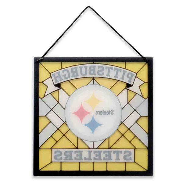 Open Road Steelers Logo Hanging Acrylic Wall Decor