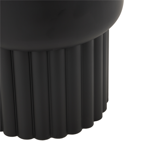9th & Pike® Modern Black Metal Accent Table