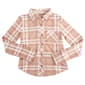Girls &#40;7-16&#41; No Comment Plaid Flannel Yummy Shirt - image 1