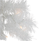 Northlight 24in. LED White Alaskan Pine Christmas Wreath - image 3