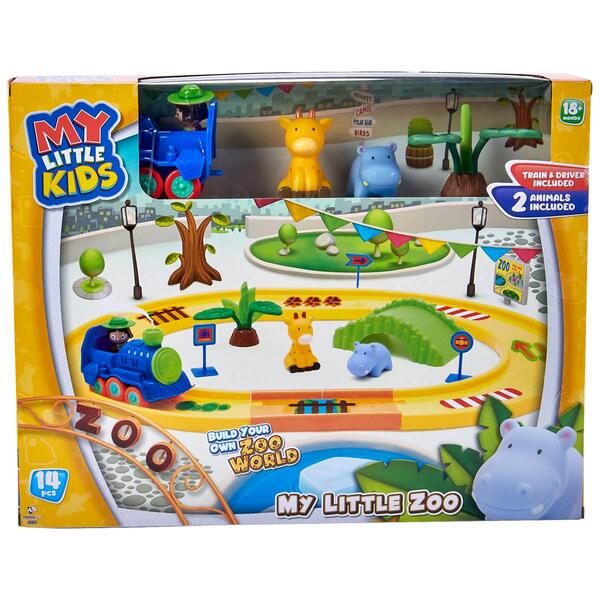 My Little Kids 10pc. Zoo Playset - image 