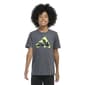 Boys (8-20) adidas(R) Short Sleeve Slime Logo Heather Tee - image 1