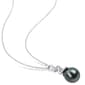 Gemstone Classics™ Black Tahitian Pearl Twist Drop Pendant - image 2