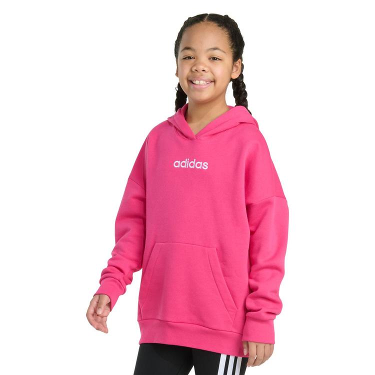 Girls (7-16) adidas® Embroidered Linear Logo Hoodie