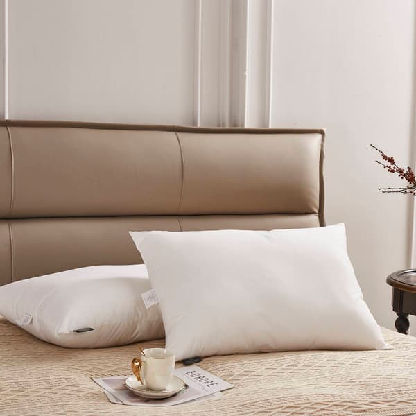 Farm To Home 2pk. Organic Cotton Down Alternative Bed Pillows