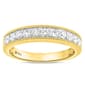 Nova Star(R) Yellow Gold 3/4ctw. 11 Lab Grown Diamonds Band Ring - image 1
