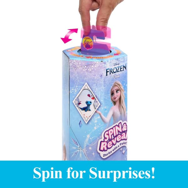 Elsa Fashion Spin & Reveal Doll