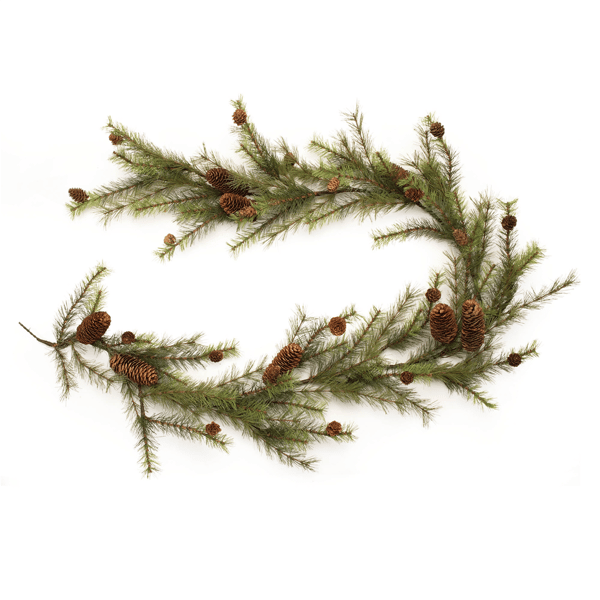 Melrose 6ft. Pine & Pinecone Garland