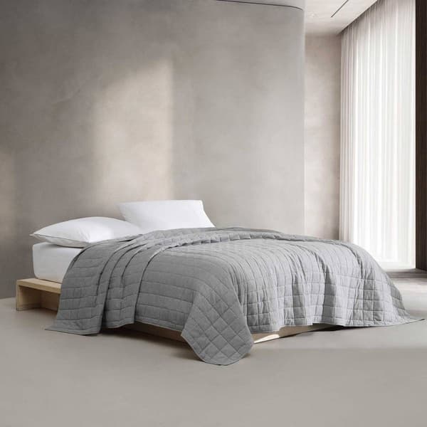 Calvin Klein Melange Flannel Quilt