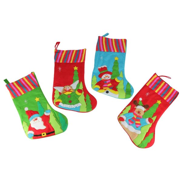 CMI 10pc. Winter Wonderland Christmas Stocking & Novelty Gift Bag