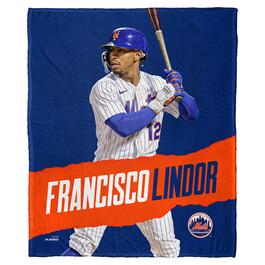 Northwest New York Mets Francisco Lindor Silk Touch Sherpa Throw