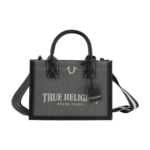 True Religion Modern Edge Denim Tote - image 