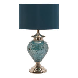 9th & Pike&#40;R&#41; Silver Glass Tuscan Table Lamp