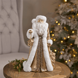 Melrose 15in. Ornate Santa Figurine with Lantern