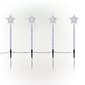 Alpine LED Shooting Star Garden Stakes - Set of 4 - image 1