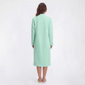 Plus Size Jasmine Rose Long Sleeve 42in. Double Knit Zip Robe - image 2