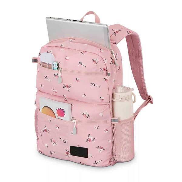 High Sierra® Everclass Floral Backpack - Soft Pink