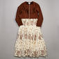 Girls (7-16) Rare Editions Fringe Jacket/Stitch Floral Maxi Dress - image 2