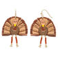 Turkey Dangle Leg Earrings - image 1