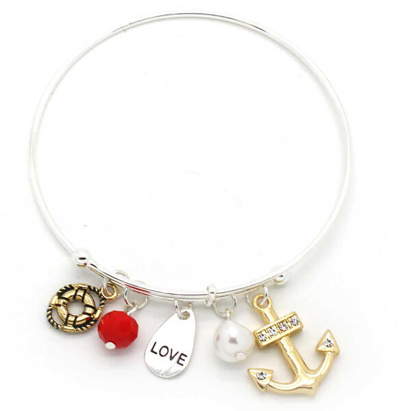 Symbology Anchor Charm Bracelet - image 