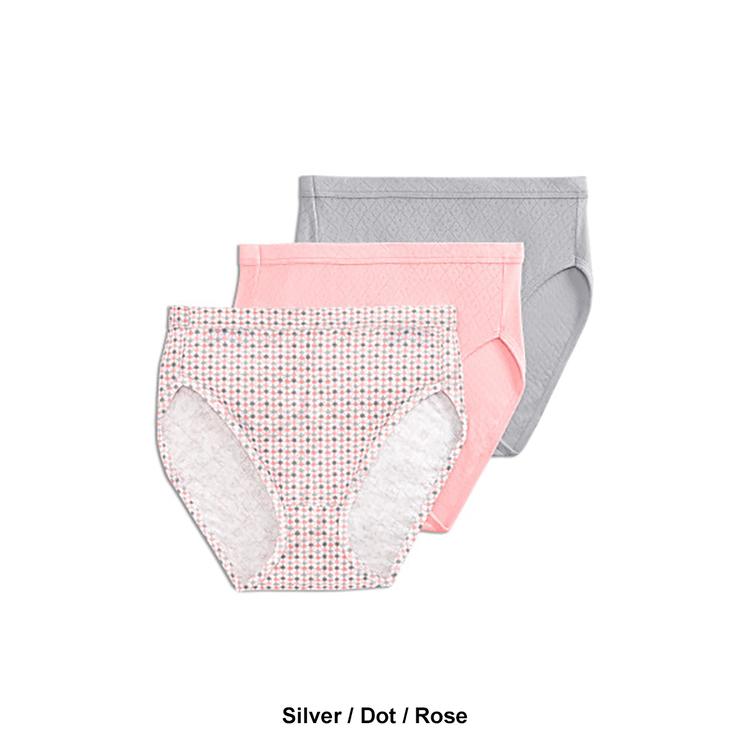 Womens Jockey® Elance® Breathe 3pk. French Cut Panties 1541